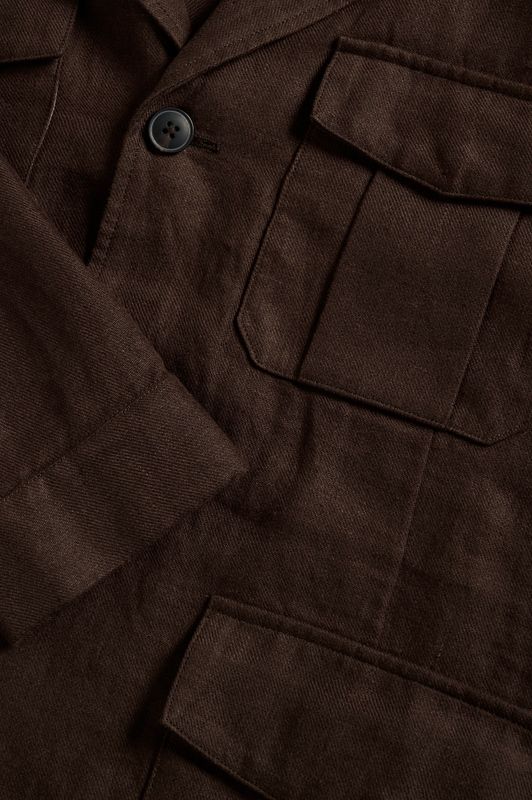 MADRAKES OVERSHIRT Mørk Brun