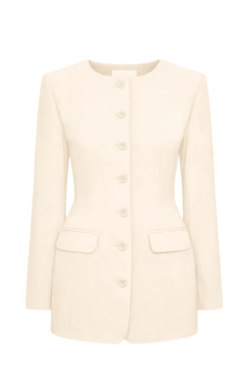 BLAIR BLAZER Cream