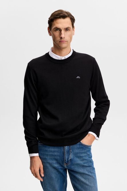 Hovedbilde KEANE MERINO CREW NECK Black