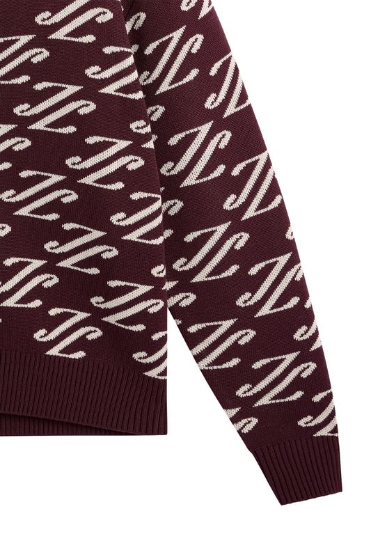 DENNY JACQUARD CARDIGAN Winetasting