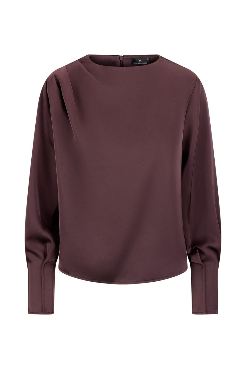KIRSTINE BLOUSE Plum Perfect