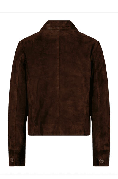 Hovedbilde ALLY SEMSKET SKINNJAKKE Brun