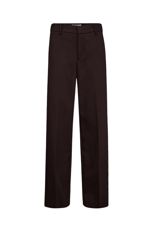 IVY-ALICE WIDE PANT Dark Toffee Brown