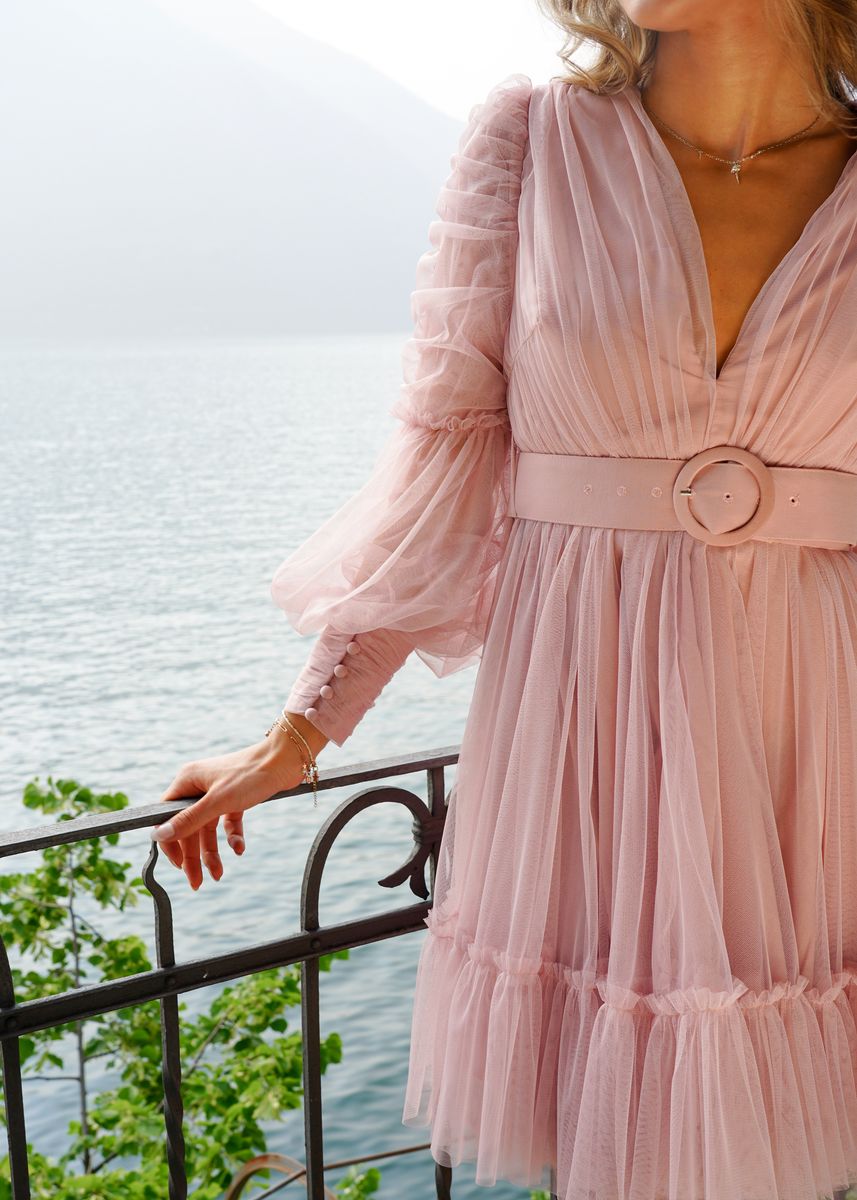 AURORA DRESS Baby Pink