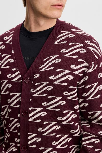 Hovedbilde DENNY JACQUARD CARDIGAN Winetasting