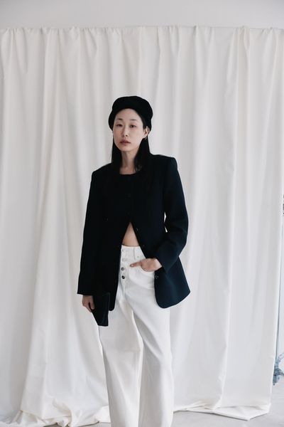 Hovedbilde LOOSE PANTS Cream