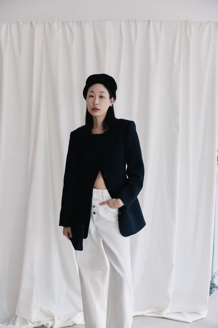 Hovedbilde LOOSE PANTS Cream