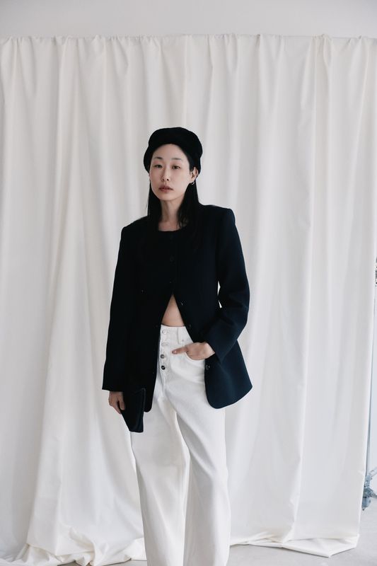 LOOSE PANTS Cream