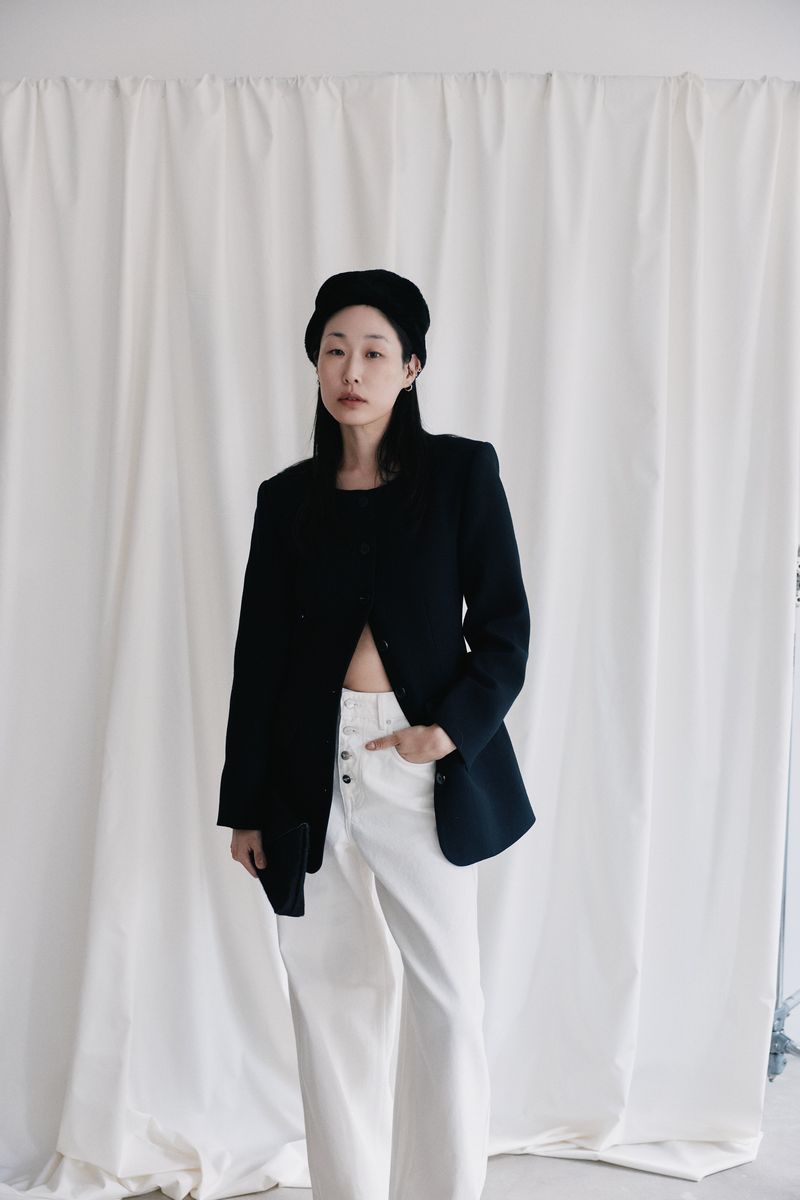 LOOSE PANTS Cream