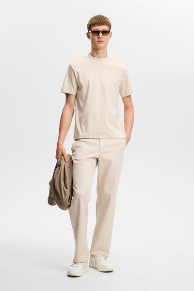 Hovedbilde ACE MOCK NECK T-SHIRT Moonbeam