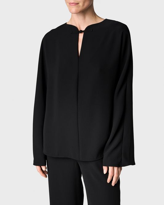 Hovedbilde THE EMERY TWILL BLOUSE Black