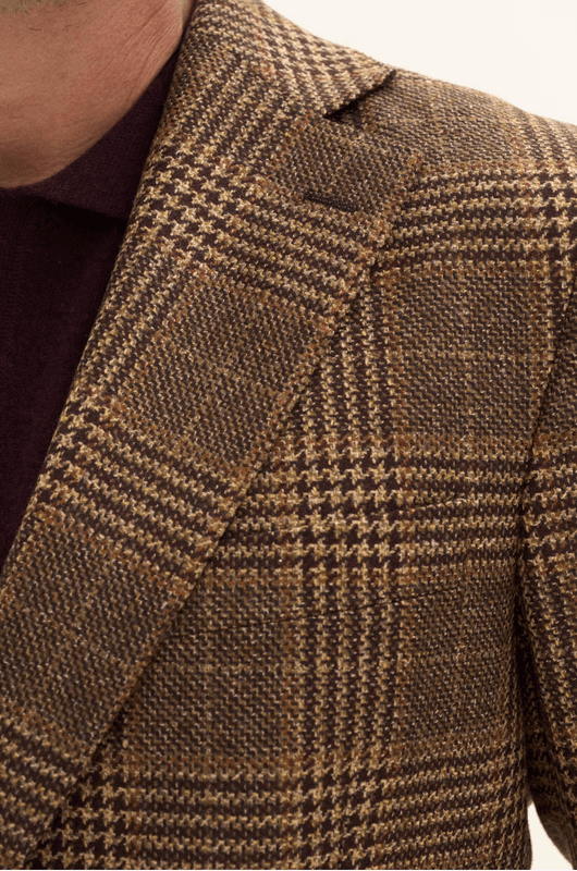 FERRY PATCH SOFT BLAZER Brown Leaf
