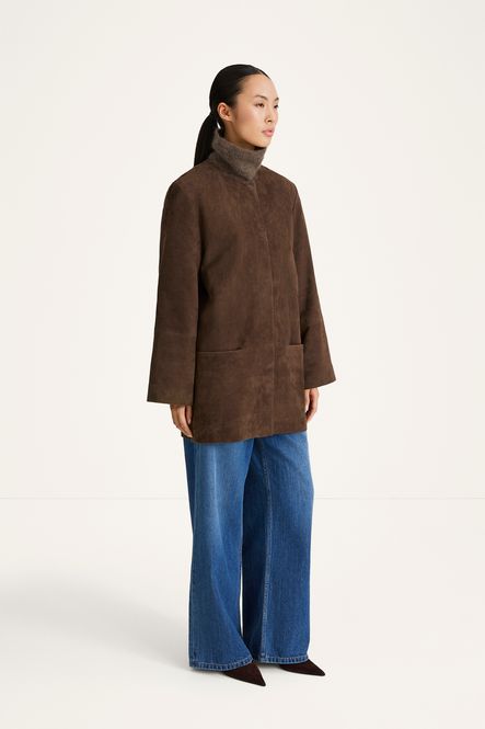 Hovedbilde VALENCINO COAT Pebble Brown