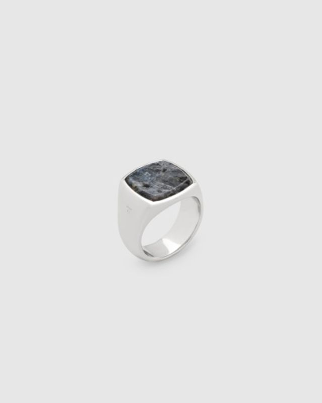 CUSHION RING Larvikite