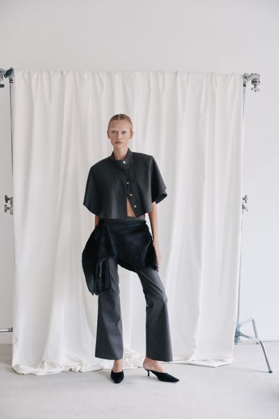 Hovedbilde LENNY PANT Dark Brown