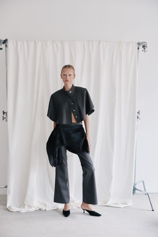 LENNY PANT Dark Brown