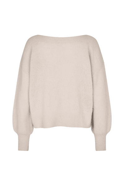 Hovedbilde MALOU GENSER RACOON Oatmeal Beige 