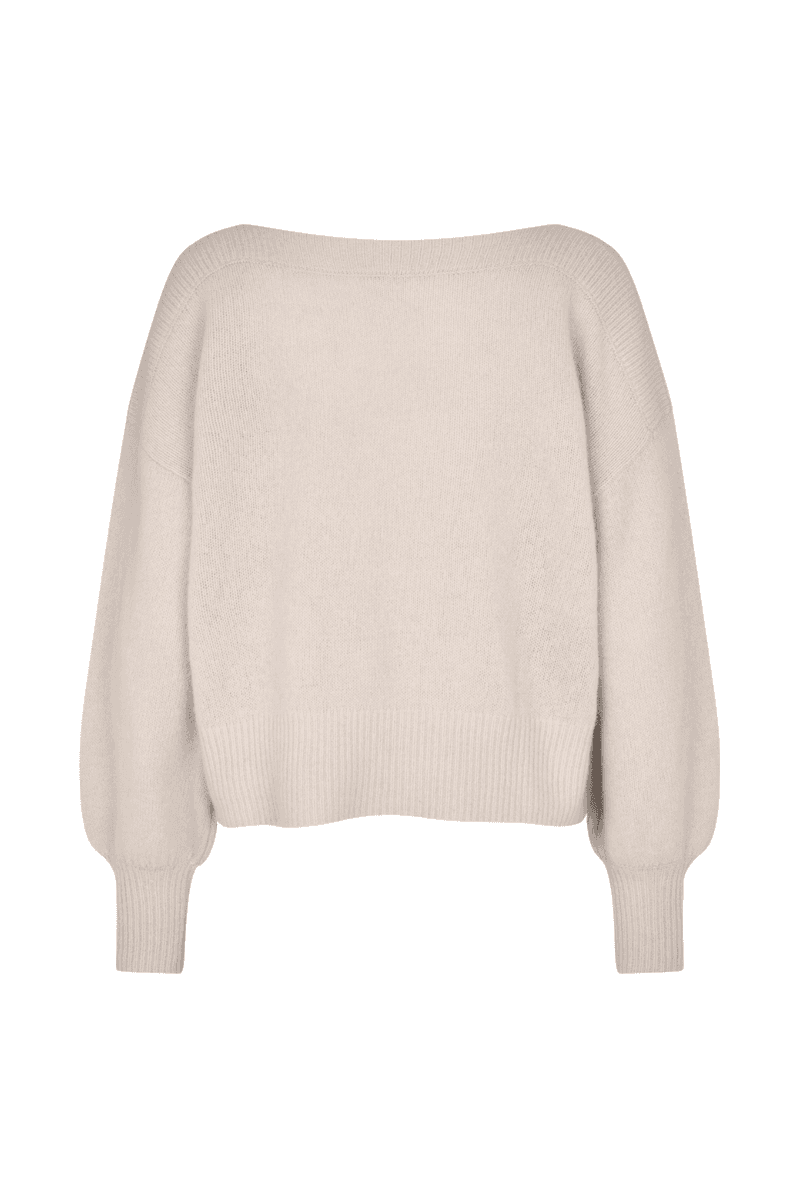 MALOU GENSER RACOON Oatmeal Beige 