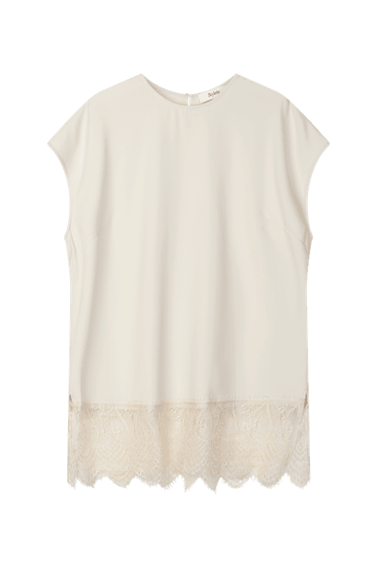 MUCCINO BLOUSE Cream