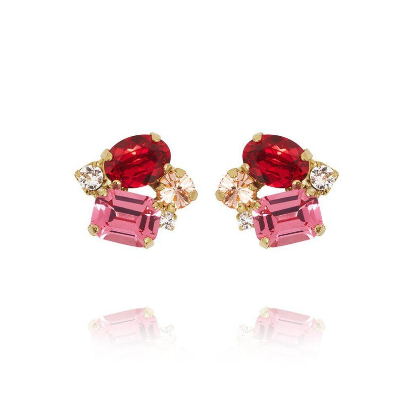 PETITE CAROLINA EARRINGS GOLD
