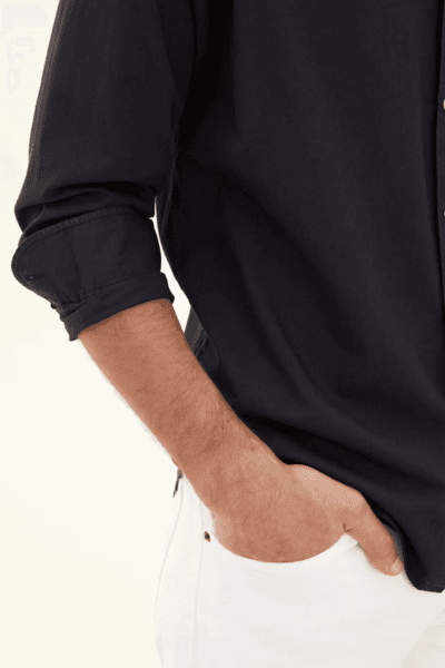 Hovedbilde REGULAR FIT TWILLSKJORTE Night Blue