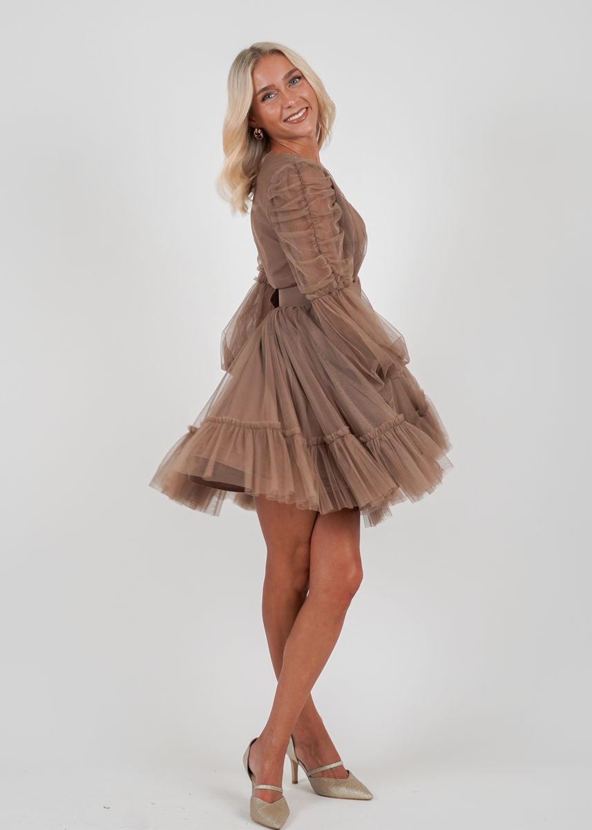 AURORA DRESS Khaki