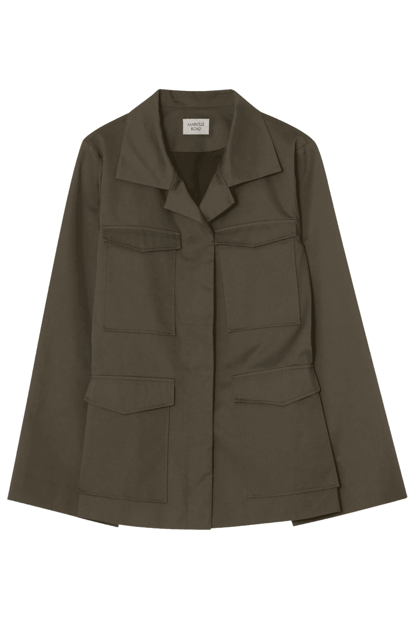 THE RILEY COTTON ARMY JACKET