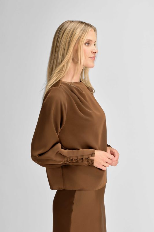 KIRSTINE BLOUSE Pinecone