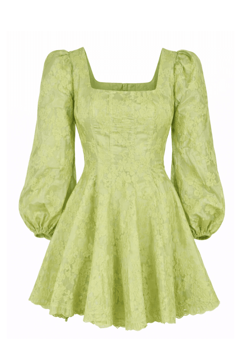 SOPHIE LACE DRESS Green