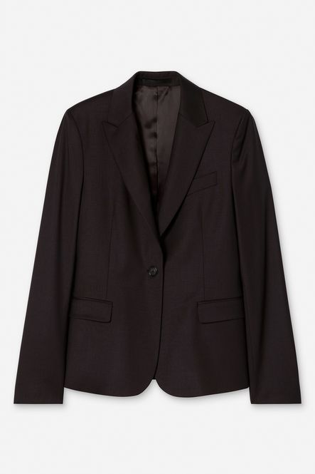 Hovedbilde SASHA COOL WOOL BLAZER Dark Chocolate