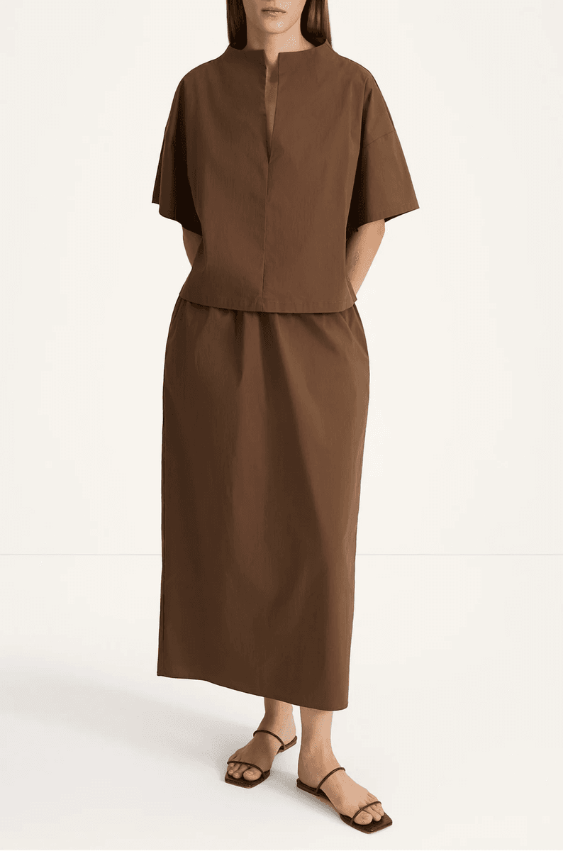 JOELLE BLOUSE Cacao