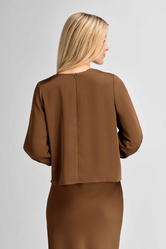 KIRSTINE BLOUSE Pinecone