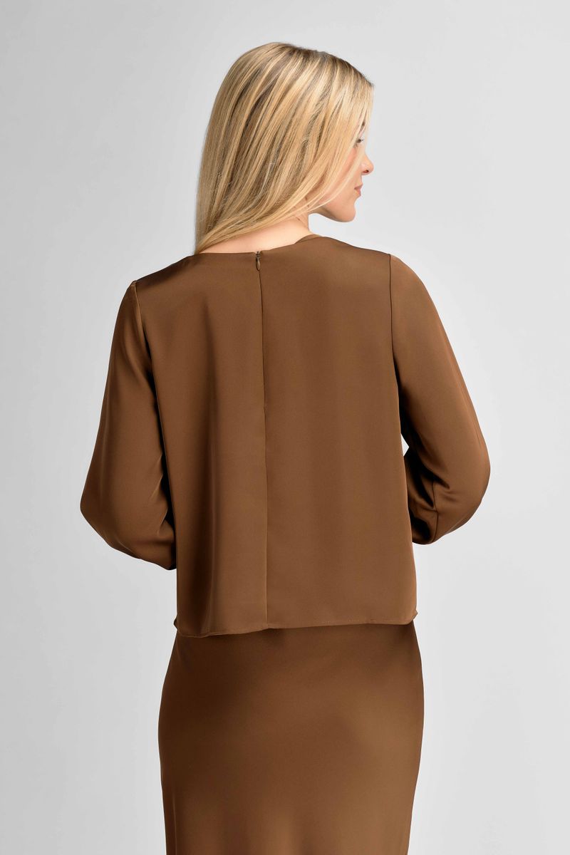 KIRSTINE BLOUSE Pinecone