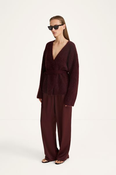 Hovedbilde MEIKE TROUSERS Bordeaux