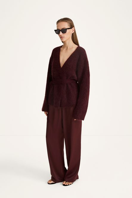 Hovedbilde MEIKE TROUSERS Bordeaux
