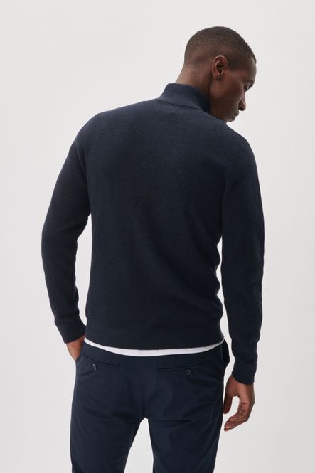 Hovedbilde MALAGOON HALF ZIP Dark Navy Melange