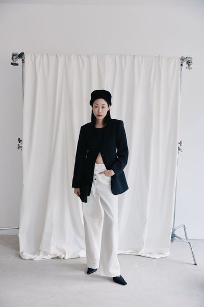 Hovedbilde LOOSE PANTS Cream