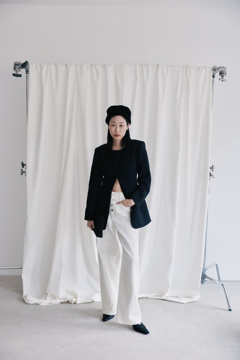 LOOSE PANTS Cream