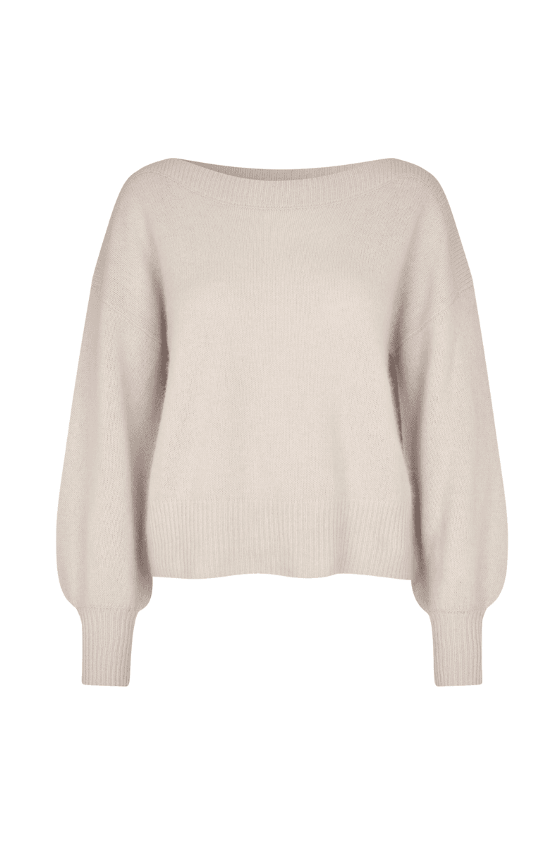 MALOU GENSER RACOON Oatmeal Beige 